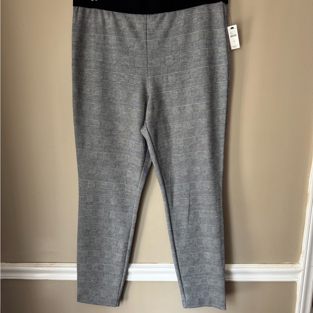 Talbots Black and White Patterned Pants New with tags - Picture 1 of 5